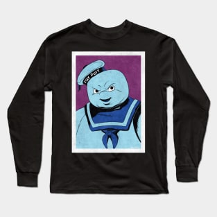 STAY PUFT MARSHMALLOW MAN - Ghostbusters (Pop Art) Long Sleeve T-Shirt